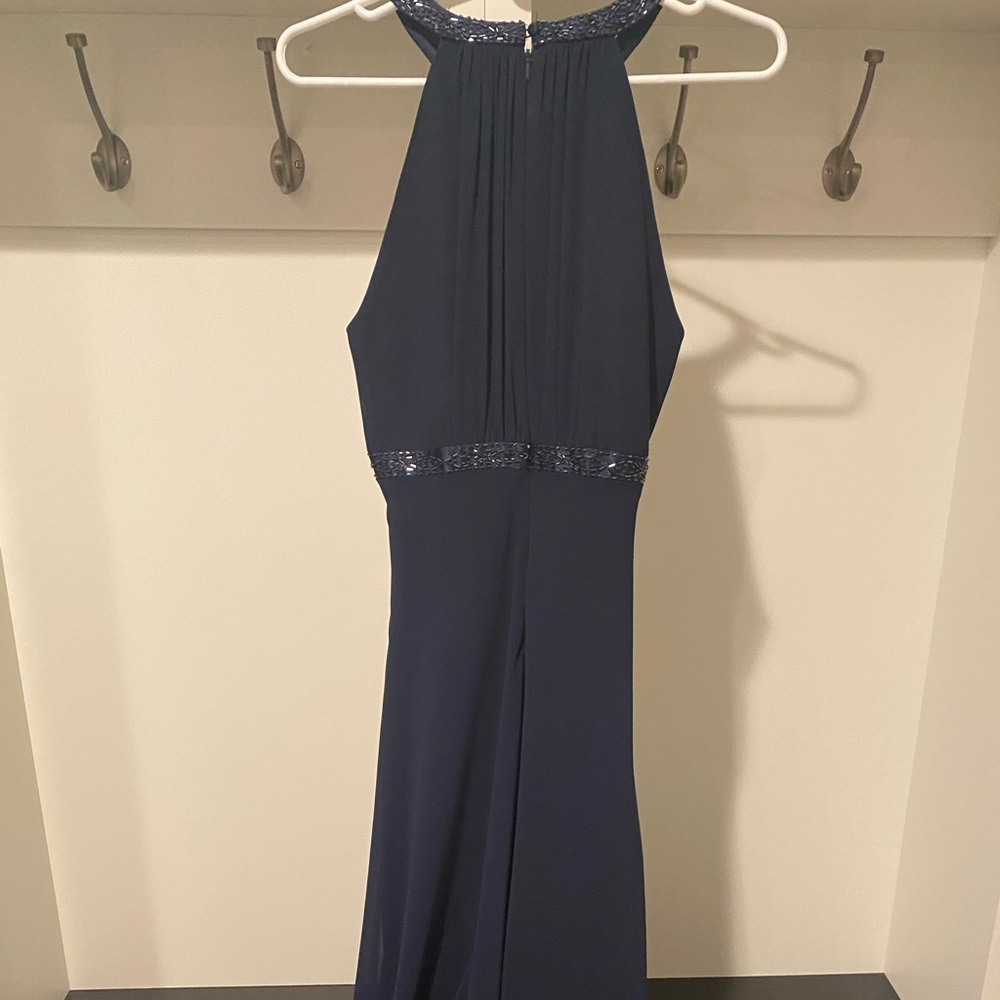 Jones Wear long sparkle blue dress size 4